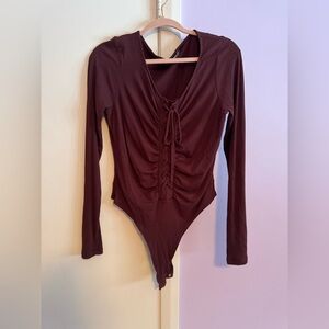 SO Purple Long Sleeve Bodysuit